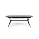 Cid Julie Dining Table | 79-118" Extendable Black Ash Ceramic Top