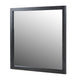 Noe Celia Dresser Mirror | Retro Luxe Gray Solid Wood Frame | 40’’ BM338305