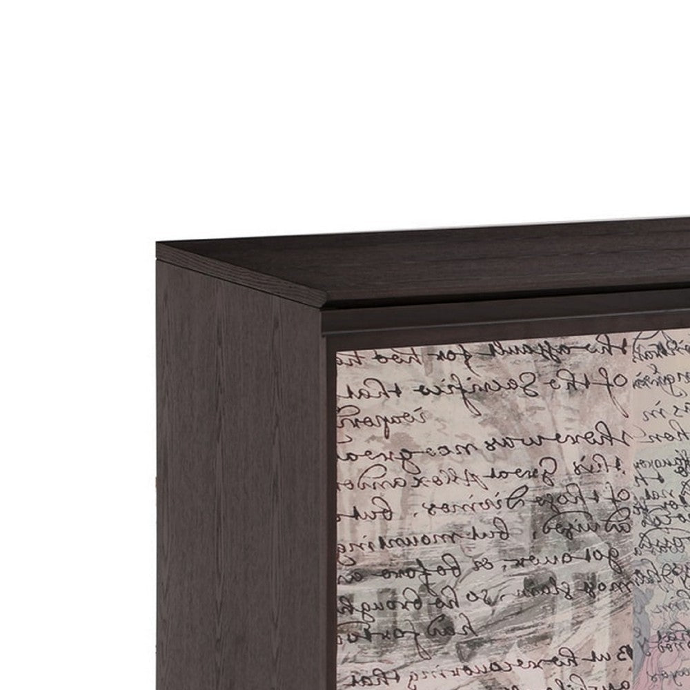 Cid Pevo Sideboard Buffet Cabinet | Smoke Ash Gray | 71’’ | 3 Doors BM338324