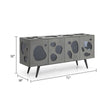 Cid Fono Buffet | 71’’ | Contemporary Gray Retro Art Design BM338329