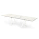 Cid Tyon Dining Table | 70-118’’ Extendable White Ceramic Top BM338337