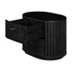 Fely Nightstand | 2 Drawers | Gold Metal Handles | Black Acacia Veneer BM338356