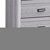 Laide Wide Dresser with 6 Drawers | Cup Handles | Gray Driftwood Veneer BM338358