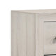 Cuzzy Tall Dresser Chest w 4 Drawers | Natural White Wood BM338394