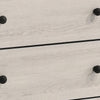 Cuzzy Tall Dresser Chest w 4 Drawers | Natural White Wood BM338394