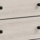 Cuzzy Tall Dresser Chest w 4 Drawers | Natural White Wood BM338394