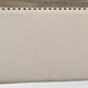 Shannon King Panel Bed w Nailhead Trim | Ivory Fabric | Gray Wood BM338420