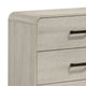 Meni 2pc Wide Dresser and Mirror Set | 6 Drawers | Scandinavian White BM338434