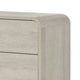 Meni Tall Dresser Chest | 5 Drawers | Metal Handles | Scandinavian White BM338436