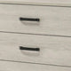 Meni Tall Dresser Chest | 5 Drawers | Metal Handles | Scandinavian White BM338436