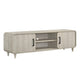 Meni TV Media Entertainment Stand | Shelves | 71’’ Scandinavian White BM338437