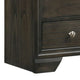 Jeni TV Media Console | Sliding Doors | 2 Drawers | Rustic Dark Gray BM338441