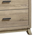 Tily Tall Dresser Chest | 4 Drawers | White Faux Stone Top | Brown BM338463