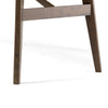 Cid Estele Dining Table | Wenge Brown Solid Wood | Rectangular 95"
