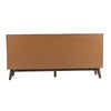 Cid Estele Sideboard Buffet Server Cabinet | 3 Door | Wenge Brown Wood 71’’ BM338520
