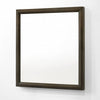 Cid Mizo Dresser Mirror | Cherry Oak Brown Wood Veneer | Sleek Frame | 40x42 BM338524