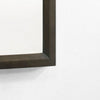 Cid Mizo Dresser Mirror | Cherry Oak Brown Wood Veneer | Sleek Frame | 40x42 BM338524