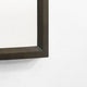 Cid Mizo Dresser Mirror | Cherry Oak Brown Wood Veneer | Sleek Frame | 40x42 BM338524