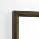 Cid Mizo Dresser Mirror | Cherry Oak Brown Wood Veneer | Sleek Frame | 40x42 BM338524