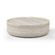 Cid Bena Large Coffee Table | Beige Travertine Sculptural Design | 43’’ BM338528