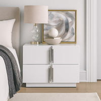 White, Walnut Brown
