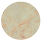 Cid Pany End Table | Modern Off-White Faux Marble | Round 24’’ Top BM338534