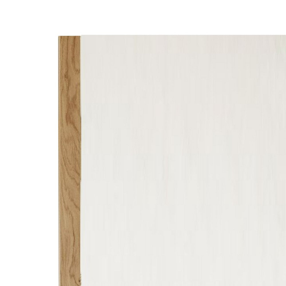 Noe Ruby Dresser Mirror | Natural Brown Oak Veneer | Rectangular 34 x 40