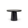 Cid Deso Dining Table | Black Concrete & Tapered Base | Round 43’’ Top BM338545