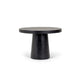 Cid Deso Dining Table | Black Concrete & Tapered Base | Round 43’’ Top BM338545