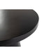 Cid Deso Dining Table | Black Concrete & Tapered Base | Round 43" Top