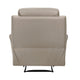 Hanna Manual Reclining Chair | Latte Brown Top Grain Leather Cushions BM338558