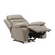 Hanna Power Reclining Chair | Latte Brown Top Grain Leather | USB BM338559