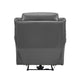 Conia Power Reclining Chair | Dark Gray Top Grain Leather | USB Port
