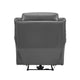 Conia Power Reclining Chair | Dark Gray Top Grain Leather | USB Port BM338565