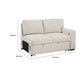 Ompa Modular Armless Sofa with Storage | Cream Beige Boucle | 52’’ BM338583