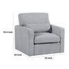 Ompa Swivel Armchair with Lumbar Pillow | Cloud Gray Boucle BM338584
