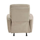 Erten Power Rocker Recliner Chair | Light Brown Velvet | Solid Wood BM338610