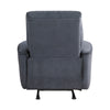 Erten Power Rocker Reclining Chair | Dark Gray Velvet | Solid Wood BM338611