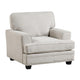 Brady Accent Armchair | Sand Brown Chenille | Nailhead Trim BM338619