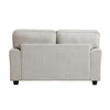 Brady Loveseat with 4 Pillows | Sand Brown Chenille | Nailhead | 66’’ BM338620