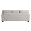 Brady Sofa with 4 Pillows | Sand Brown Chenille | Nailhead Trim | 92’’ BM338621
