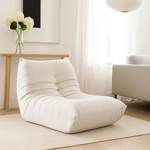 Ezee Armless Chair | Durable Wood Frame | Pleated Polyester | 42"