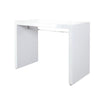 Bar Table | 42" Waterfall Edge Design | High Gloss White Lacquer
