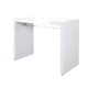 Bar Table | 42" Waterfall Edge Design | High Gloss White Lacquer