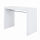 Bar Table | 42" Waterfall Edge Design | High Gloss White Lacquer