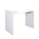 Bar Table | 42" Waterfall Edge Design | High Gloss White Lacquer