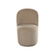 Accent Swivel Dining Chairs | Set of 2 | Camel Brown Velvet | Contoured Back BM338641