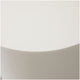 Viko Round Side End Table | White Wood Faux Concrete Finish | 20"