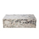 Rey Cocktail Coffee Table | 48" Rectangular Natural Viola Marble Body