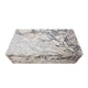 Rey Cocktail Coffee Table | 48’’ Rectangular Natural Viola Marble Body BM338654